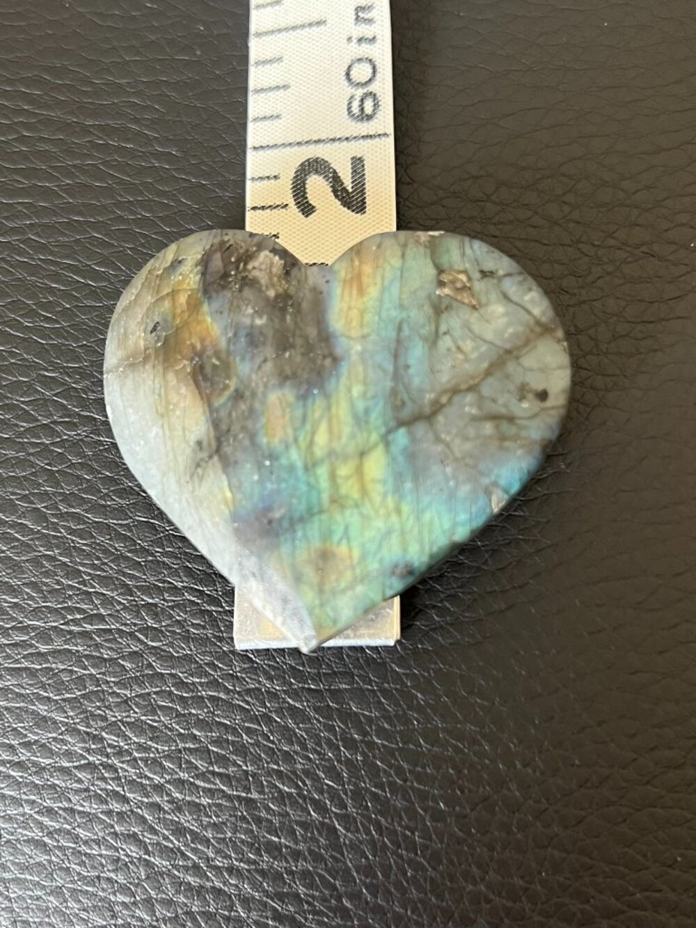 Labradorite Heart - Picture 12 of 12